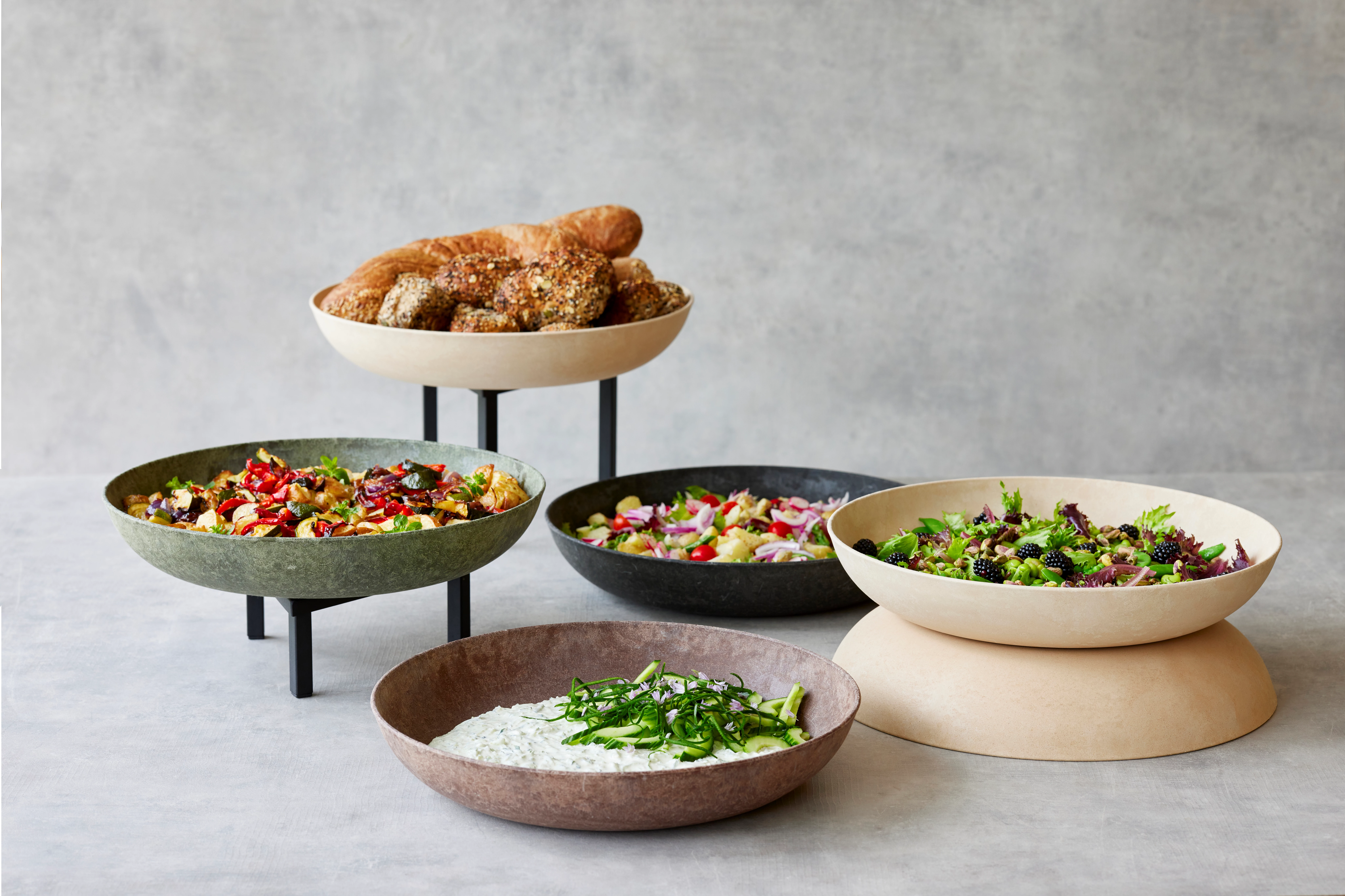 Luups skål, grøn, 850 cl, ø45 cm