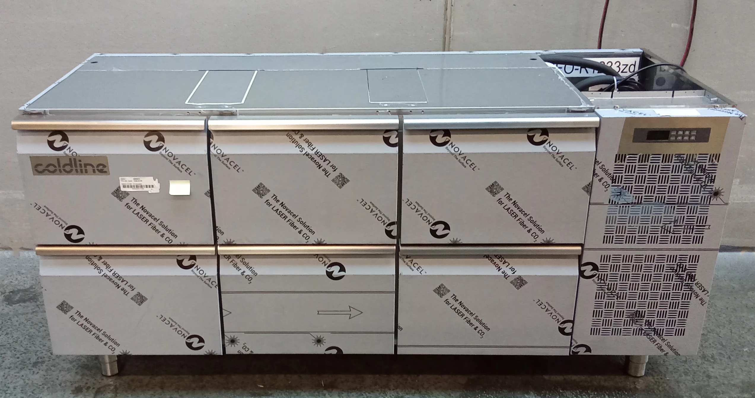 Coldline kølebord TS17/6M-710 u/bordplade