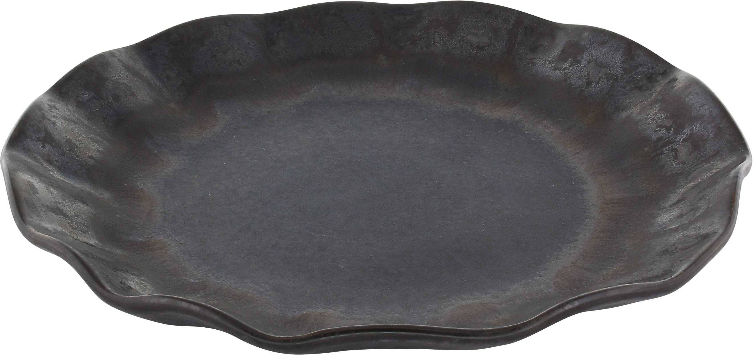 Playground Nami tallerken, 22 cm, sort