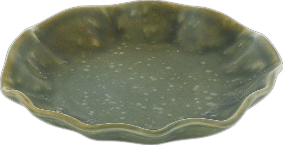 Playground Nami tallerken, 22 cm, oliven