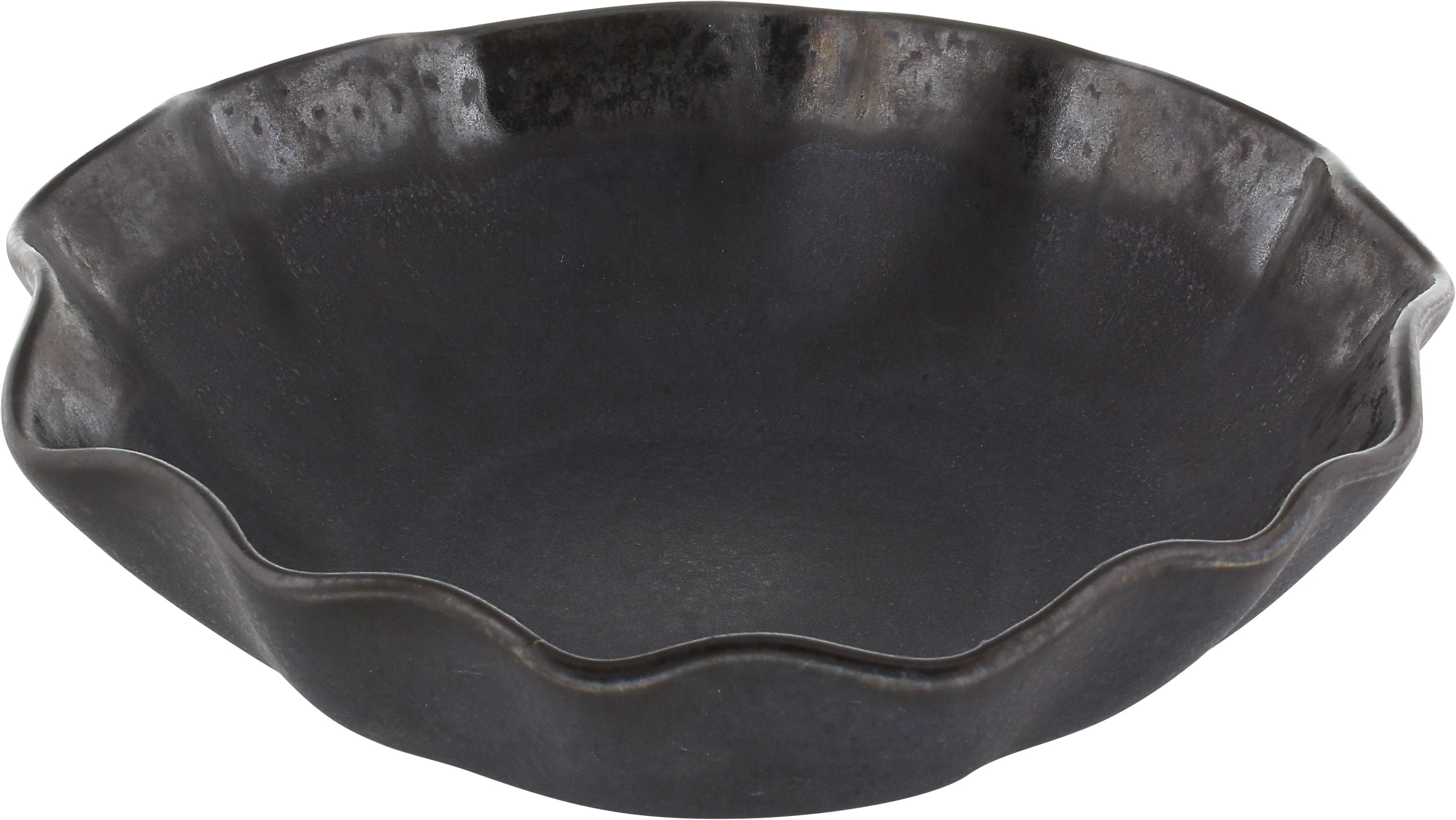 Playground Nami dyb tallerken, 22 cm, sort