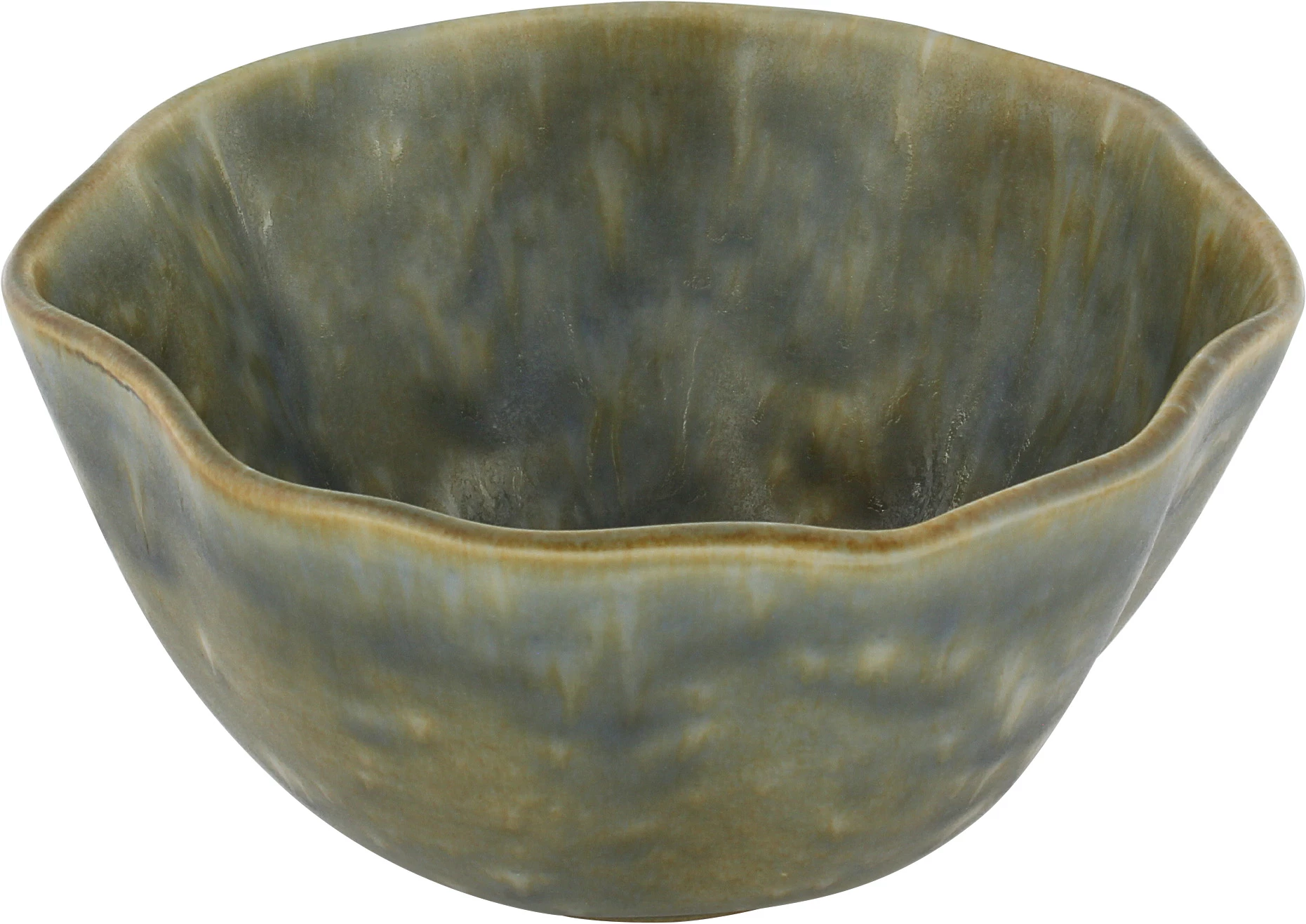 Playground Nami skål, ø16 cm, 70 cl, oliven