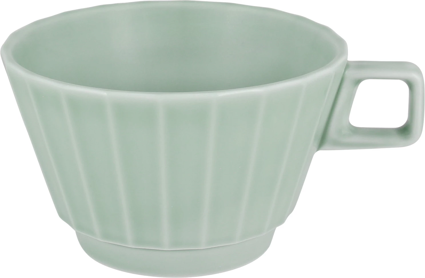 Bauscher Edge kop, konisk, 26 cl, lyseblå