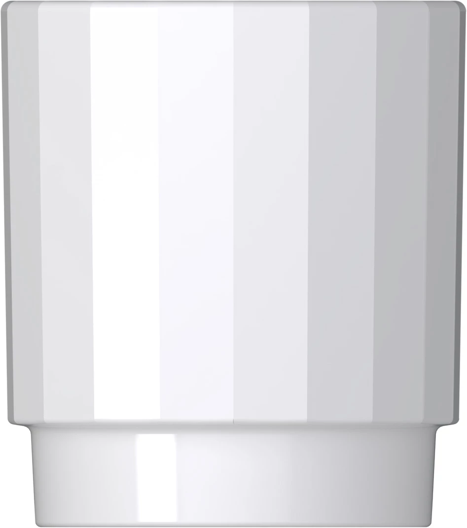 Bauscher Edge krus uden hank, 30 cl, stabelbar, hvid