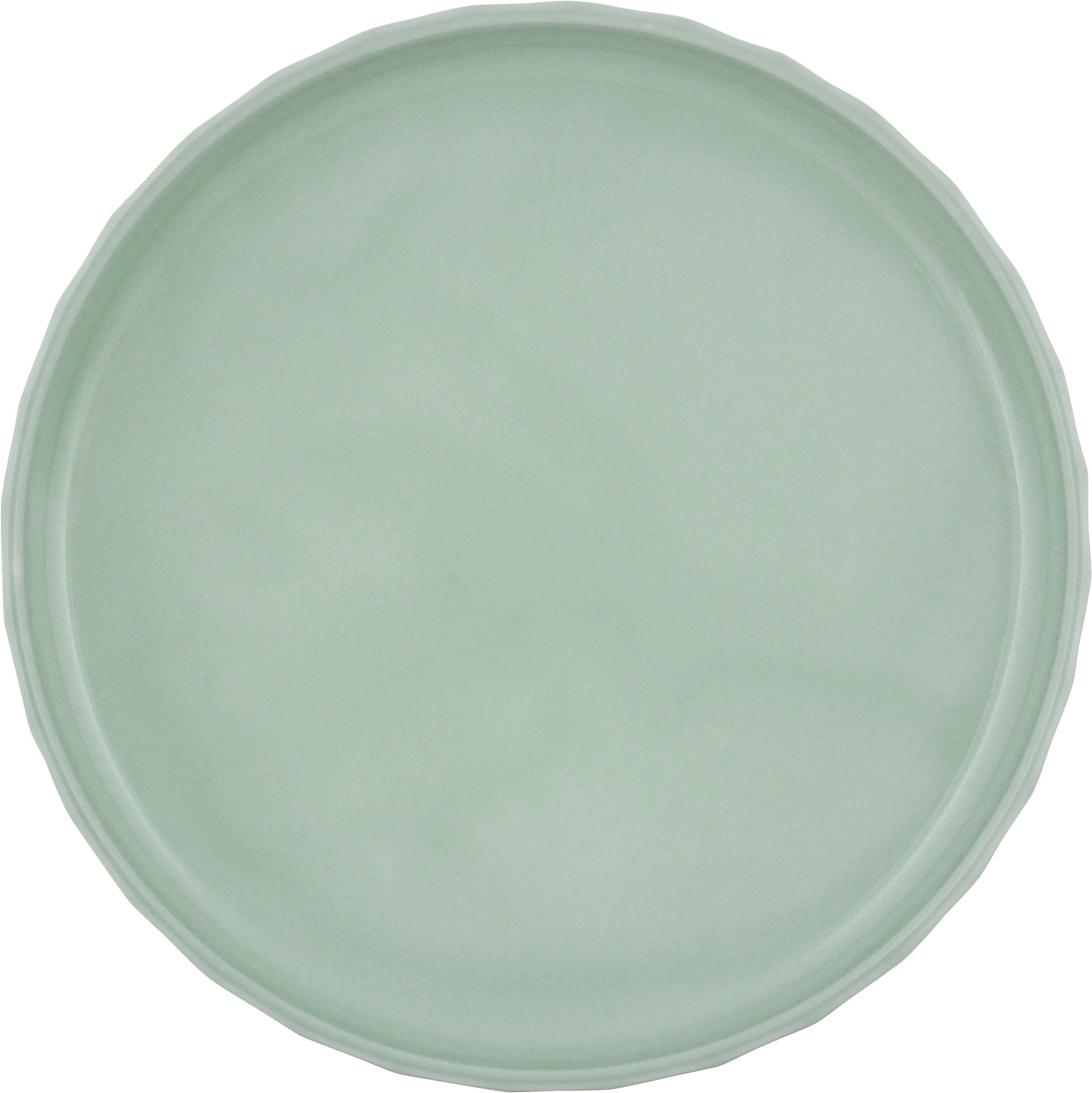 Bauscher Edge tallerken, 20 cm, uden fane, lyseblå