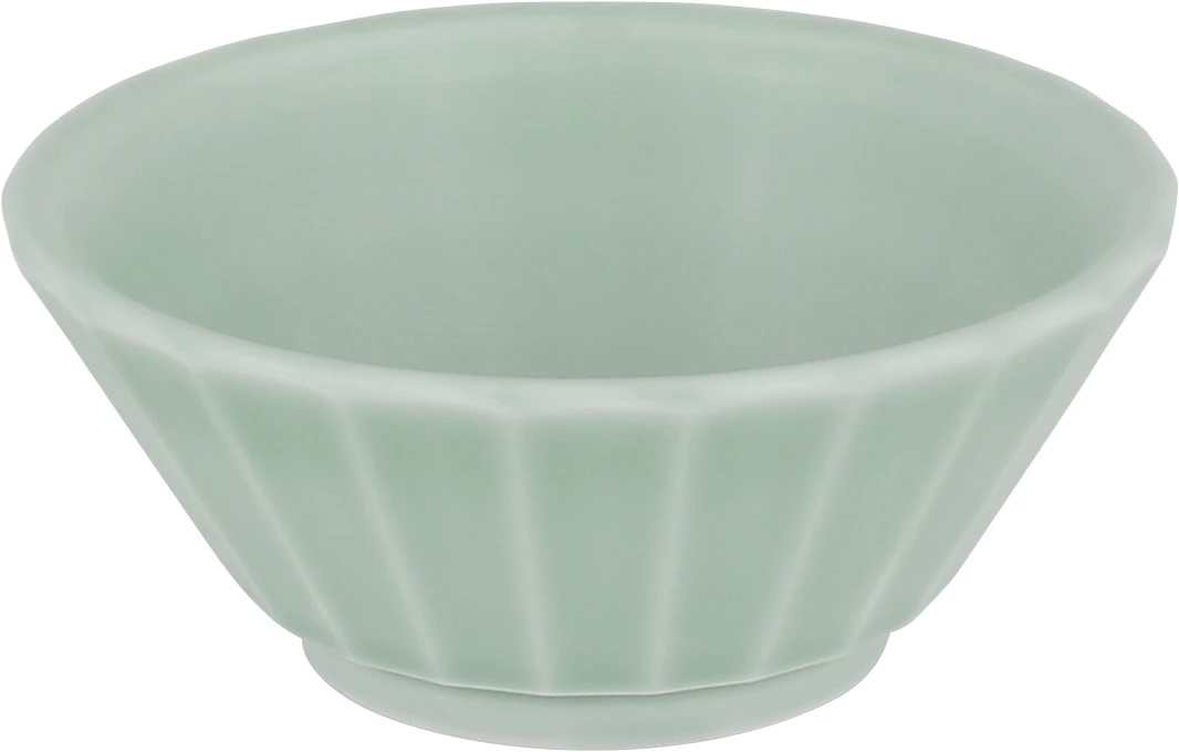 Bauscher Edge skål, konisk, ø9,1 cm, 11 cl, lyseblå