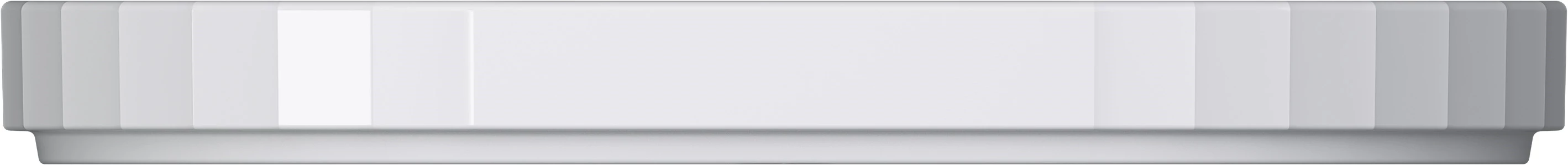 Bauscher Edge tallerken/fad, oval, 24 x 15,8 cm, hvid