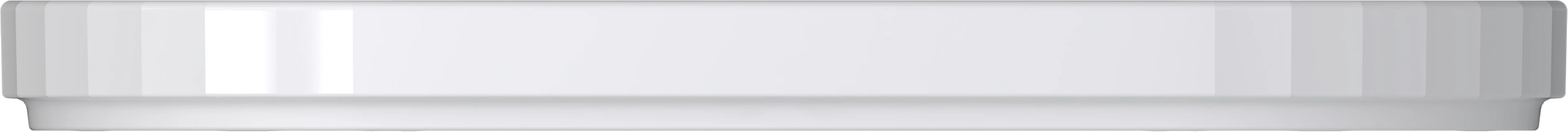 Bauscher Edge tallerken/fad, oval, 32 x 17 cm, hvid