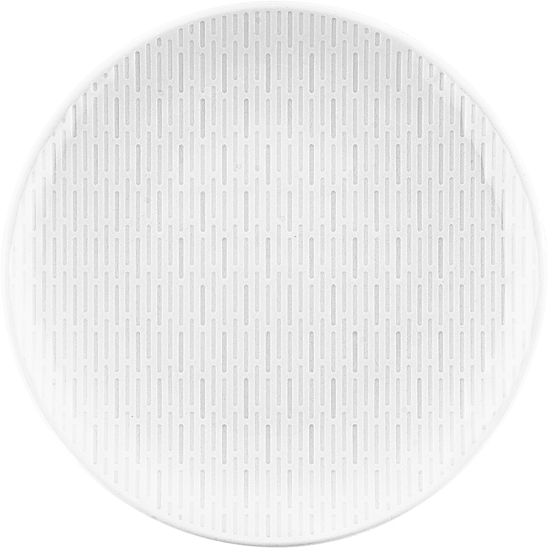 Bauscher Scope tallerken, 15 cm, uden fane, hvid med striber