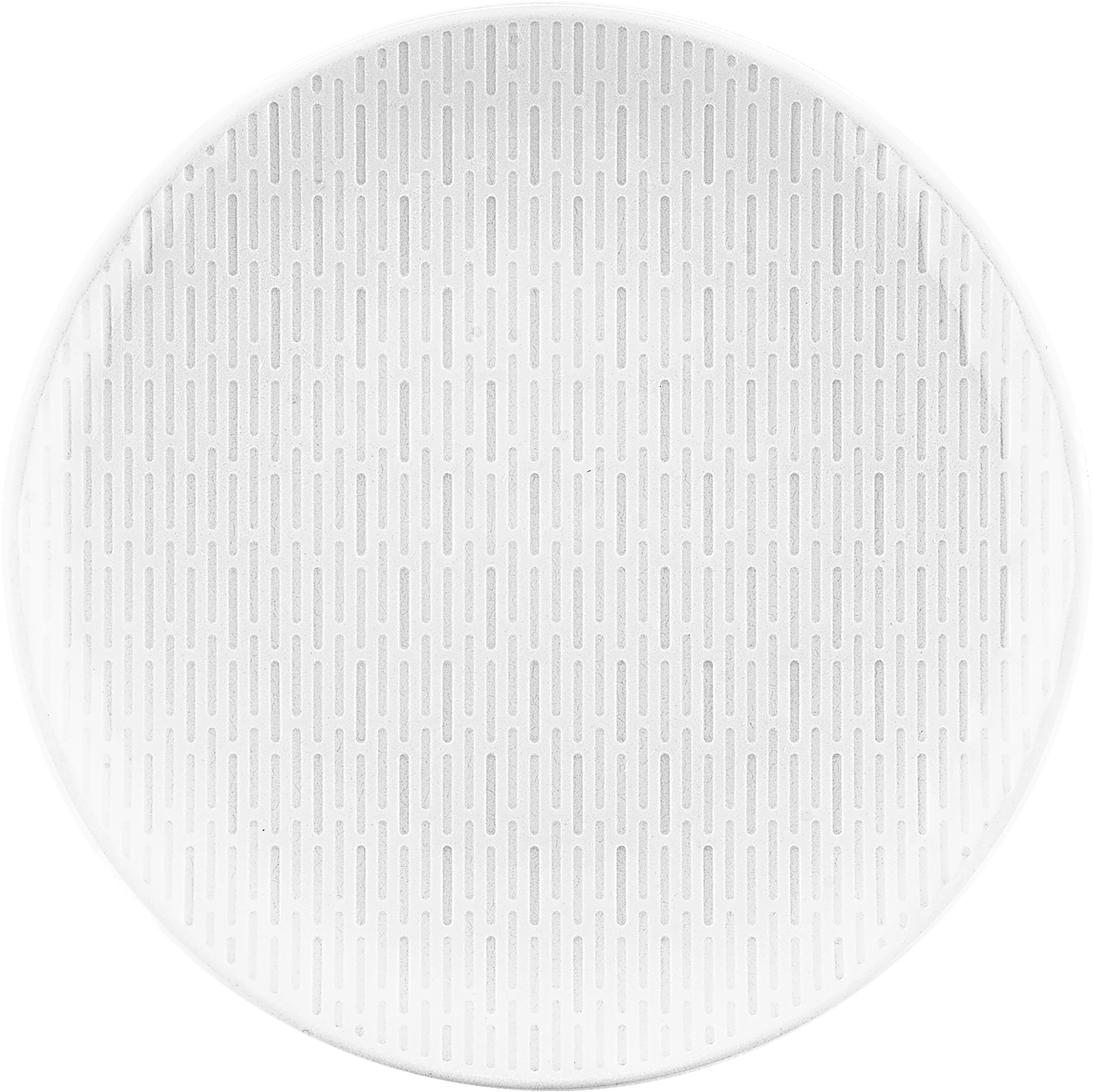 Bauscher Scope tallerken, 20,2 cm, uden frane, hvid med striber