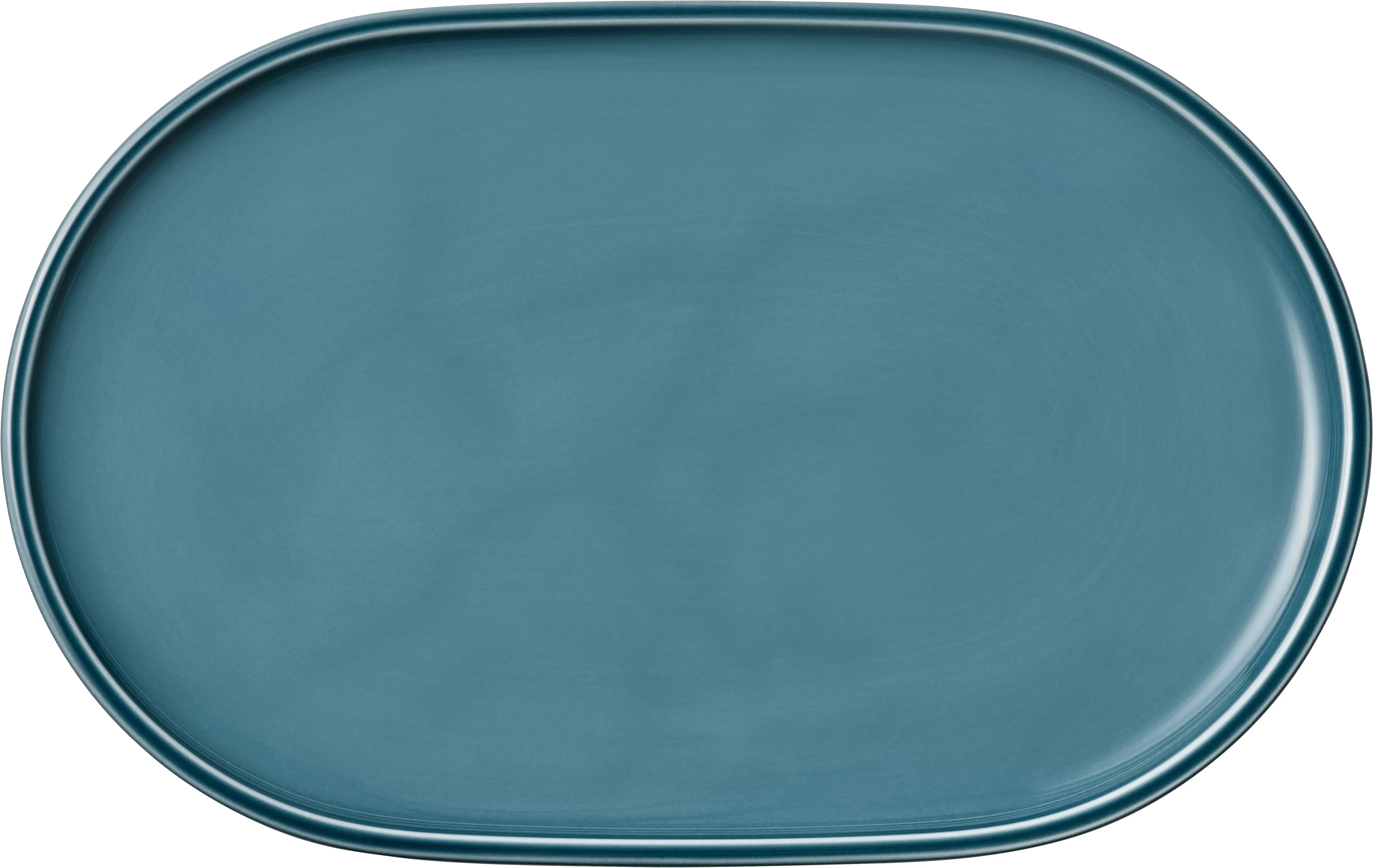Schönwald Companion fad, oval, 30 x 19,4, petrolblå