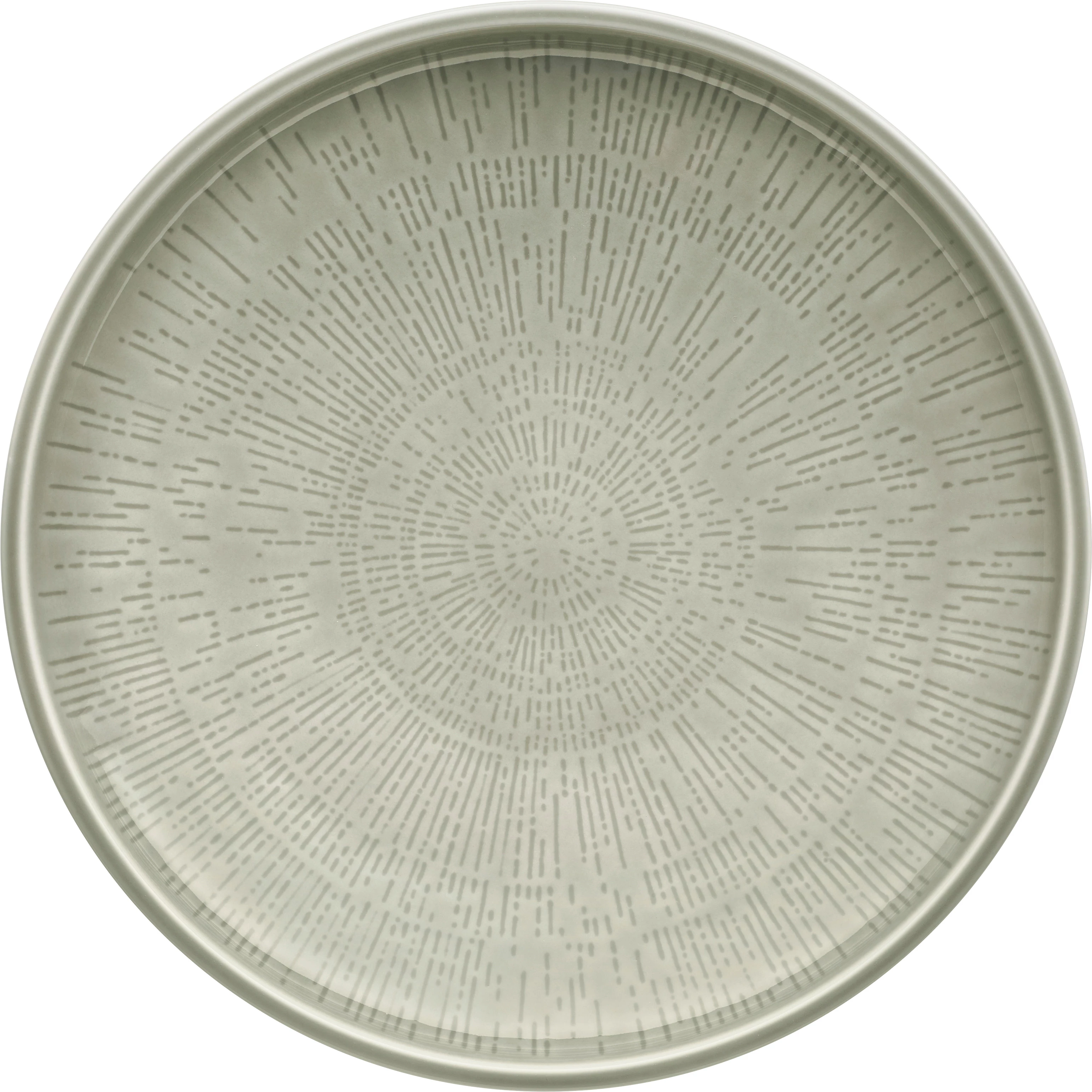 Schönwald Shiro dyb tallerken, 26,1 cm, uden fane, grå med struktur