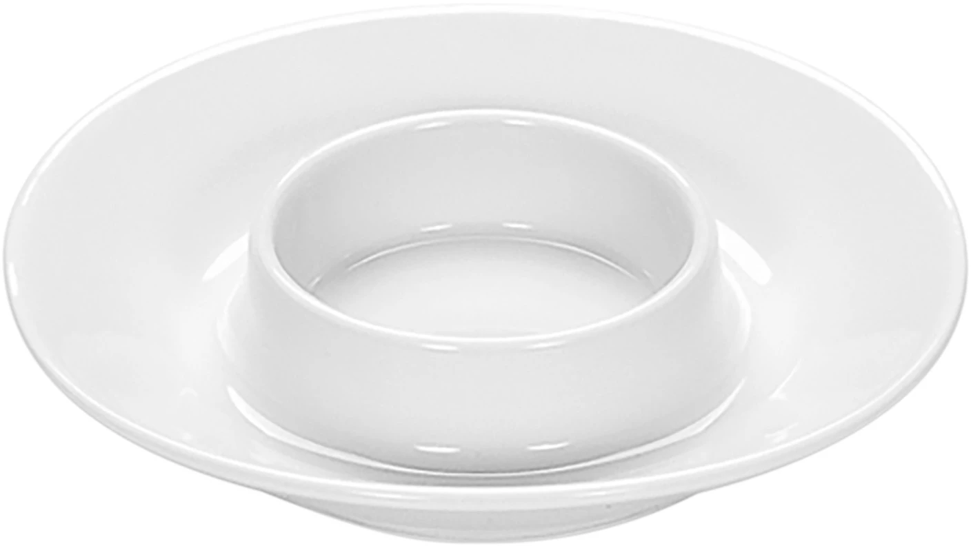 Schönwald Coffee Tasting underkop, høj, 12 cm, hvid