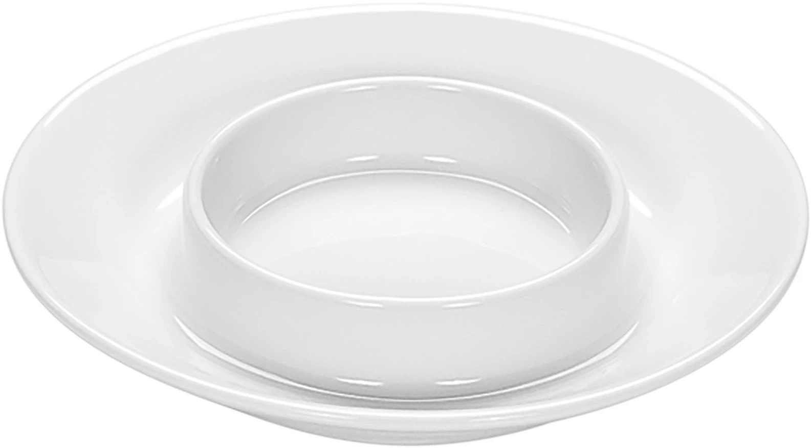 Schönwald Coffee Tasting underkop, høj, 13,4 cm, hvid