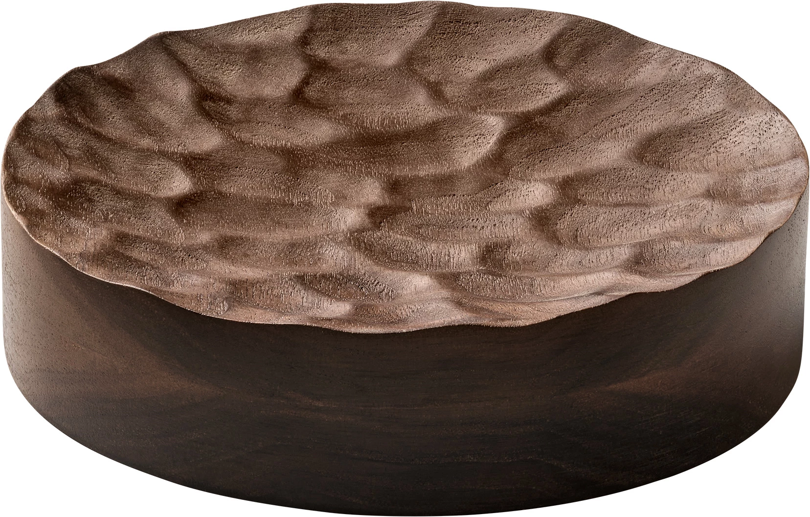 Playground Elevate opsats, valnød, ø14 cm, H3,2 cm