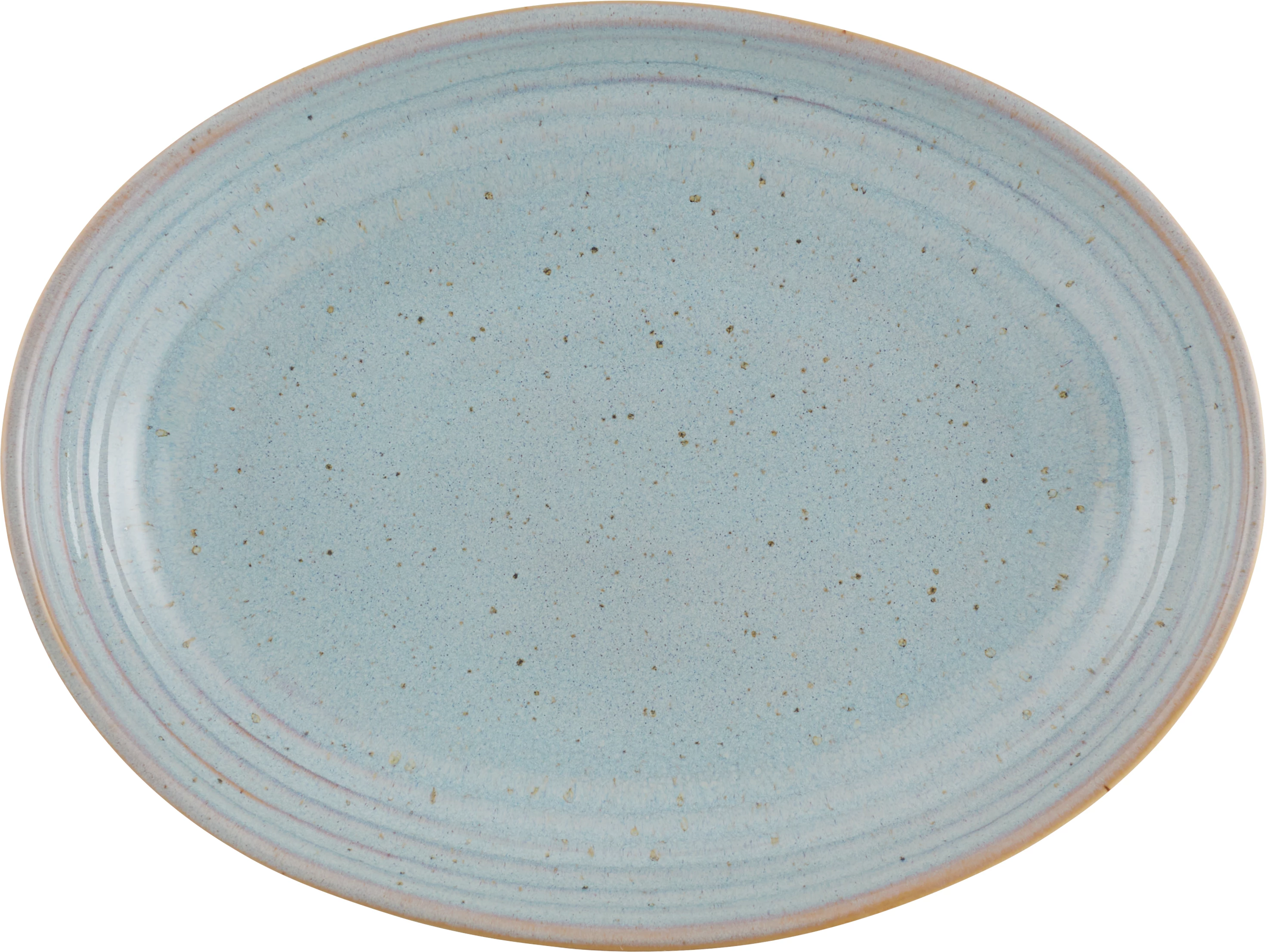 Vista Alegre Gemstone tallerken/fad, oval, 27x20 cm, grå