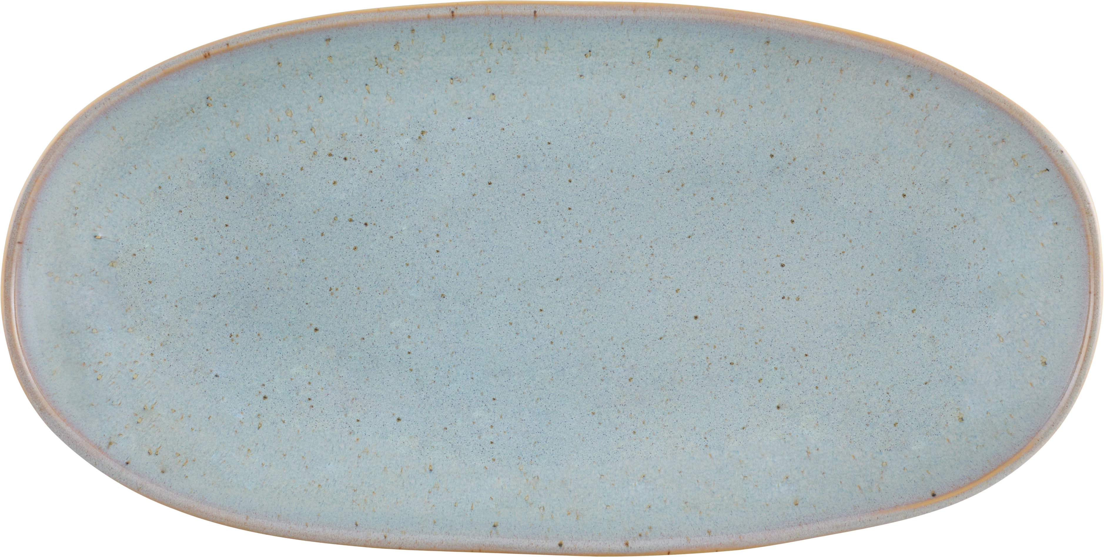 Vista Alegre Gemstone tallerken/fad, oval, 34,5x17 cm, grå