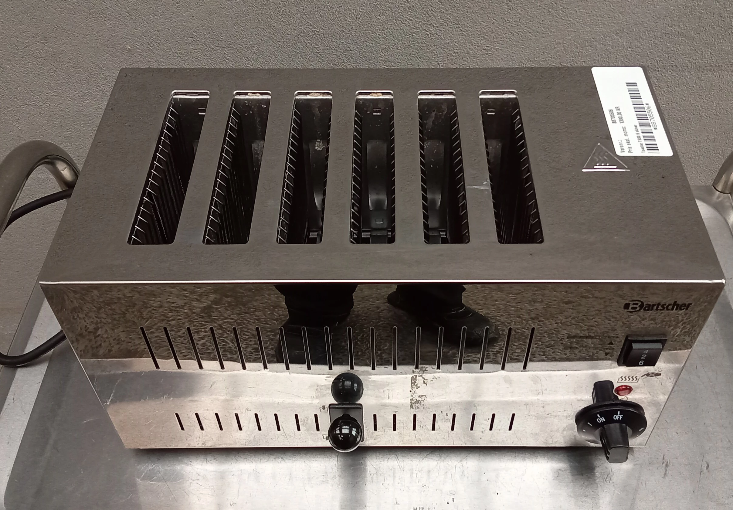 Bartscher Toaster TS60 6 skiver