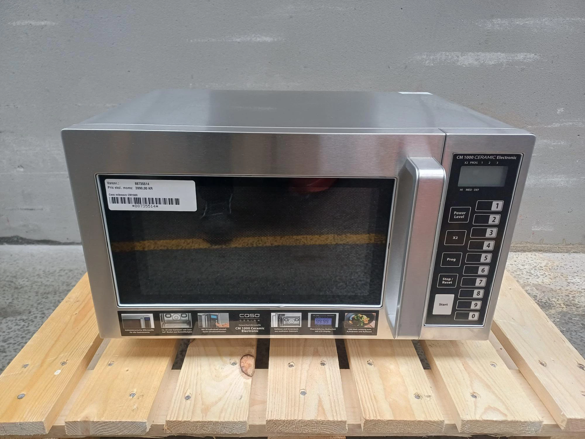 Caso mikroovn CM1000