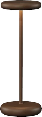 Qoozii Lana lampe, H24 cm, corten