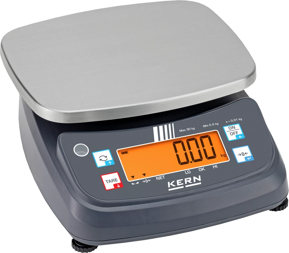 Kern FPB 30K-2M elektronisk vægt, IP68, inkl. batteri