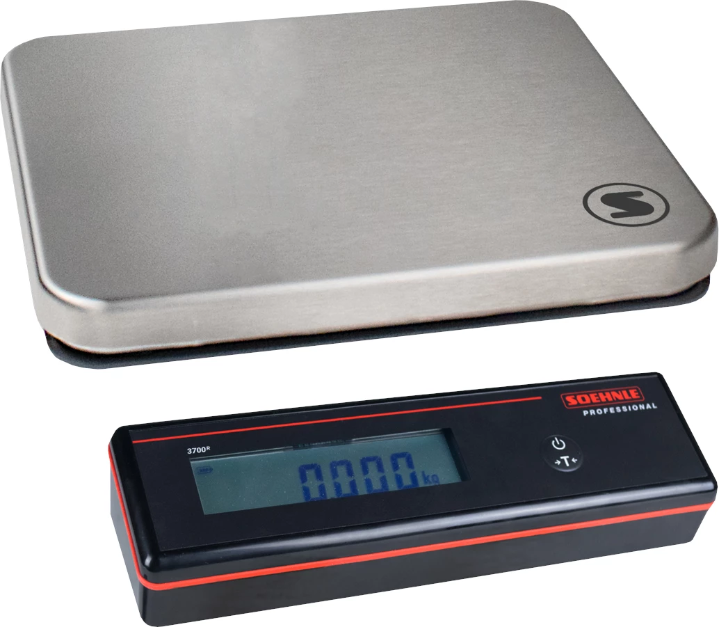 Soehnle 9065 vægt inkl. omformer, 60 kg