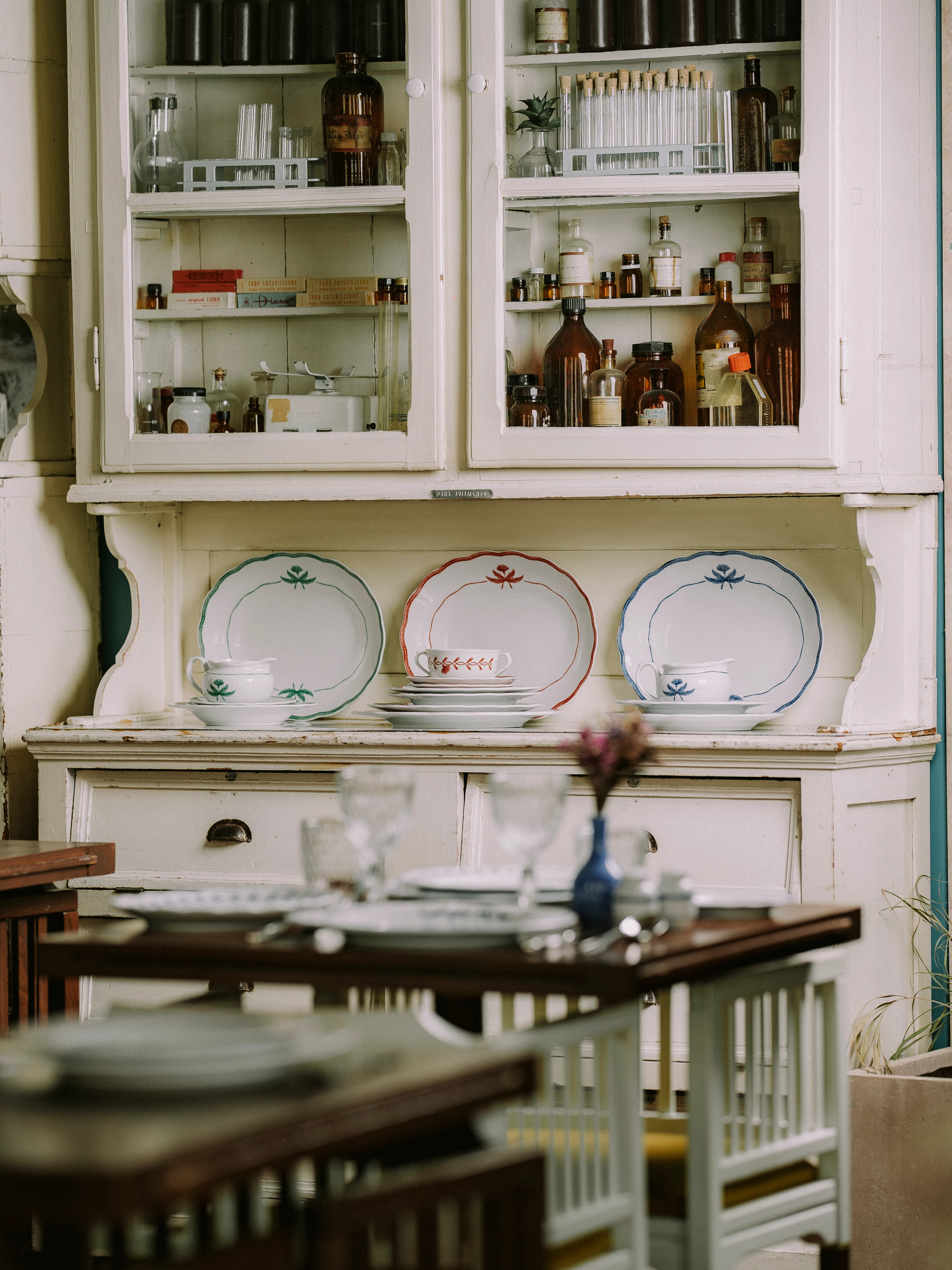 Vista Alegre Jane fad, oval, 33,5 x 26,7 cm, hvid/blå