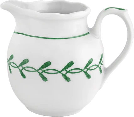 Vista Alegre Jane kande, 30cl, hvid/grøn