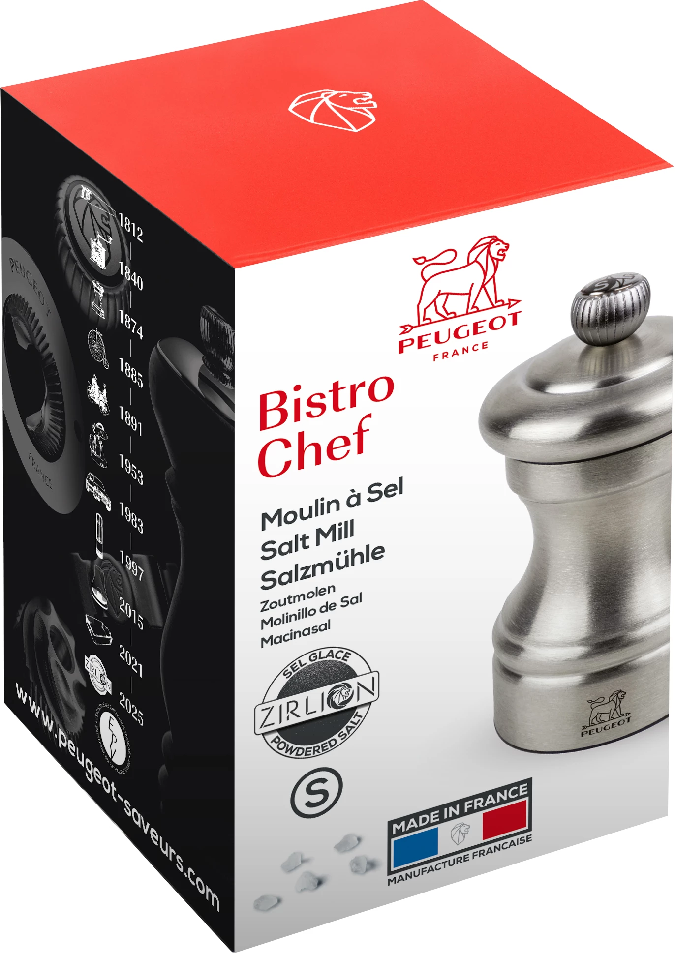 Peugeot Bistro saltkværn, H10 cm