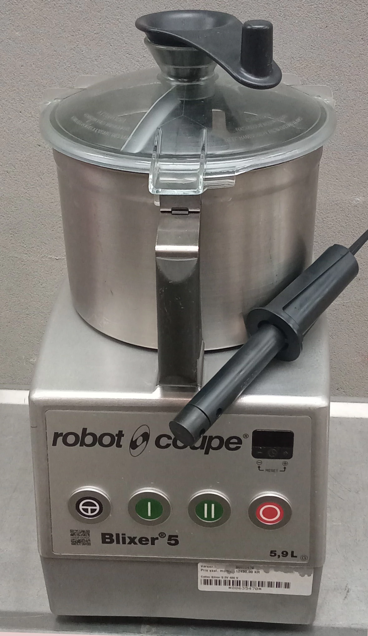 Robot Coupe Cutter Blixer 5 2V 400 V