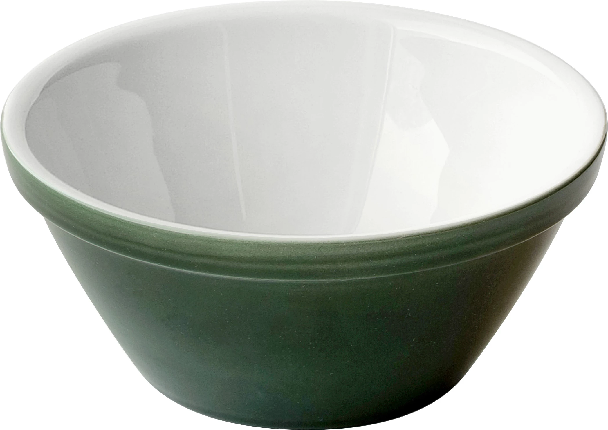 Figgjo skål, stablebar, Spray, grøn/hvid, ø17 cm, 80 cl