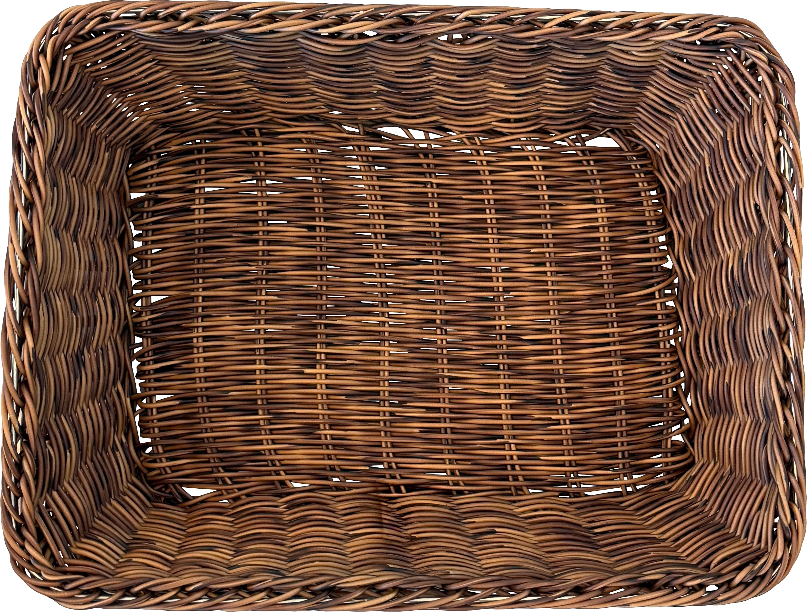 Brødkurv, brun, 33 x 25 x 8 cm