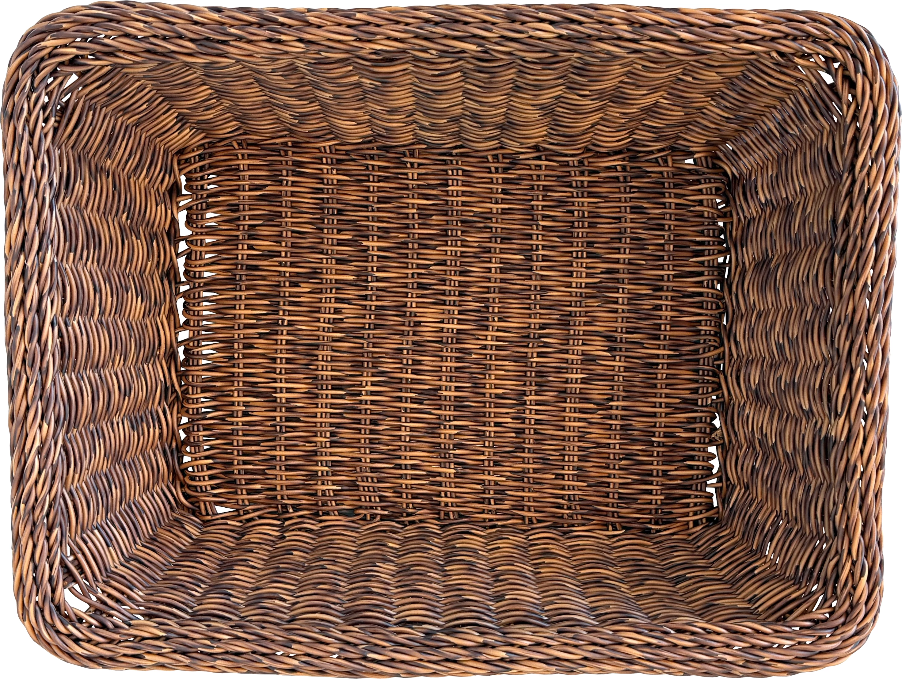 Brødkurv, brun, 47 x 34 x 17 cm