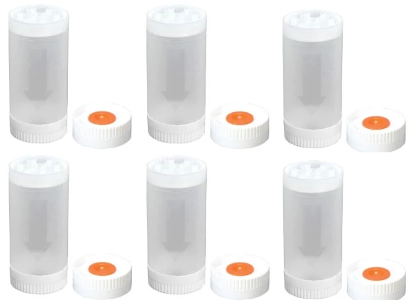 Franke Dispenser 630ml m/låg/bund, 1 dyse orange, 6 stk.