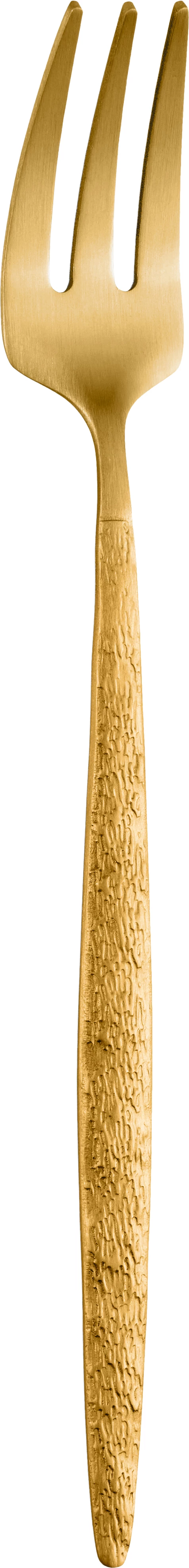 Amefa Juntos tapasgaffel, 13,1 cm, guld