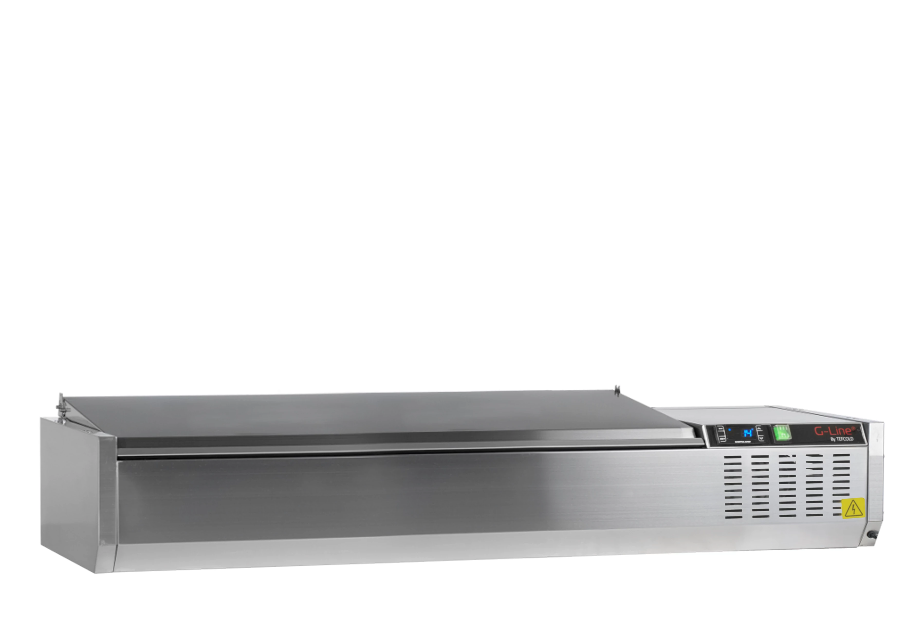 Tefcold GN1/4 GVC33-150 S/S køleopsats med stållåg 1/4 GN