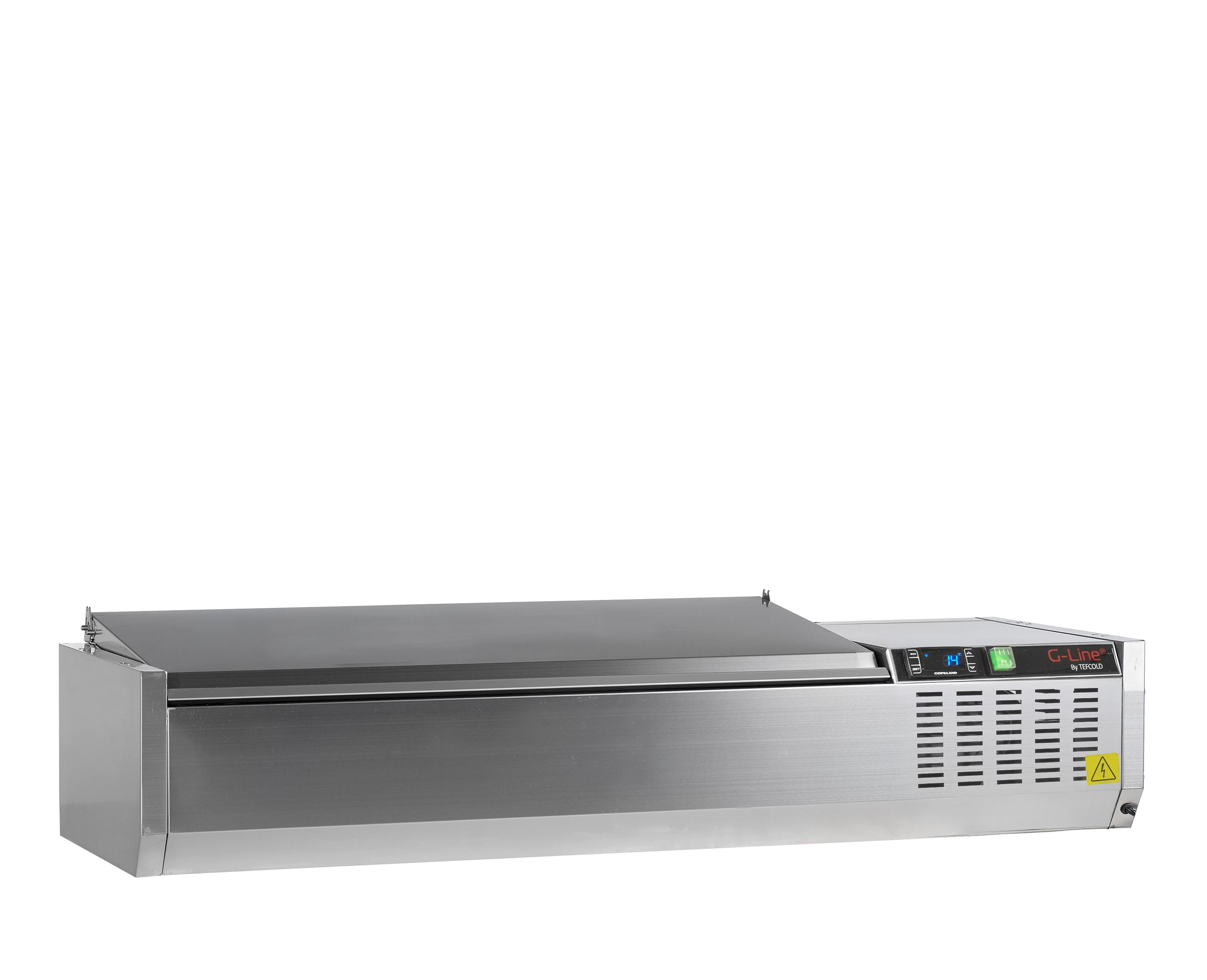 Tefcold GVC38-120 S/S køleopsats med stållåg 1/3 GN