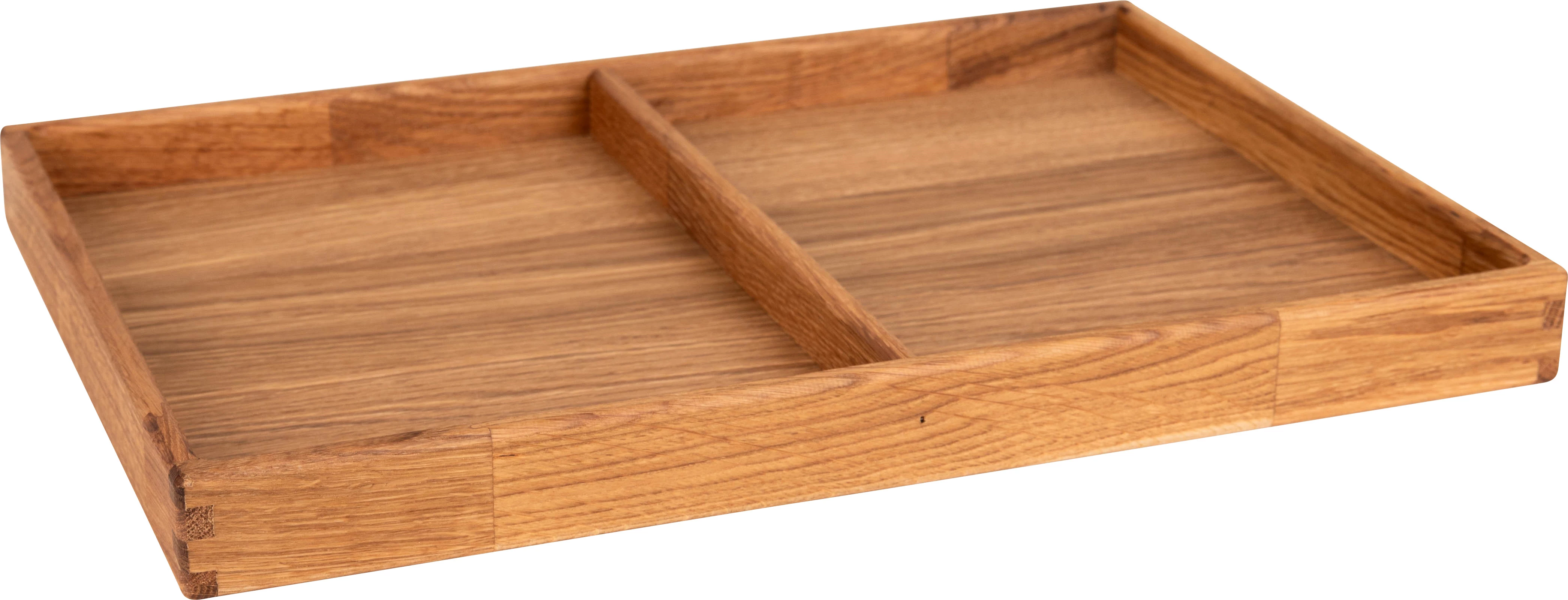 Steelwood Concept Copenhagen tækassen med 2 rum, eg, H4 cm