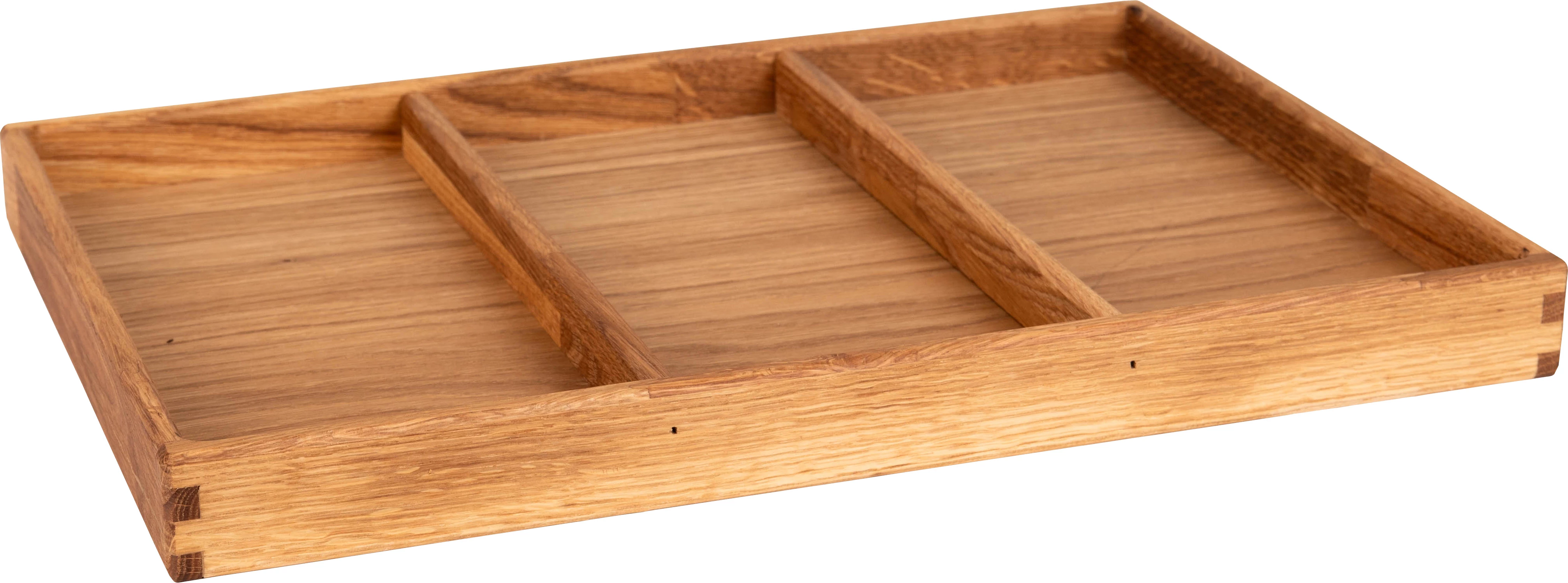 Steelwood Concept Copenhagen trækasse med 3 rum, eg, H4 cm