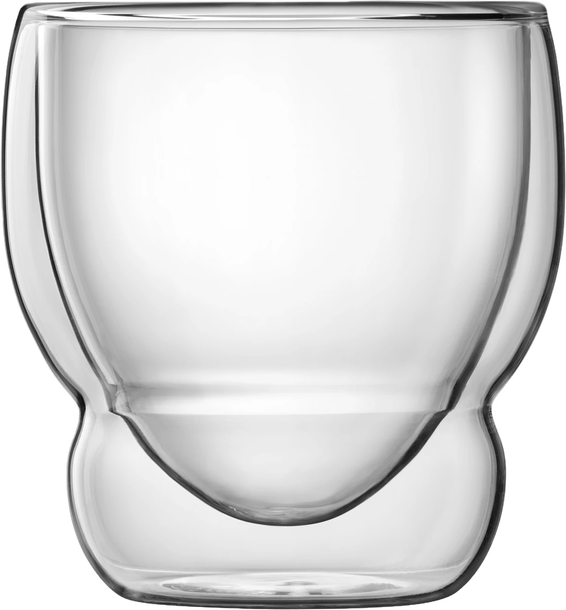 Bormioli Rocco Globo dobbeltvægget drikkeglas, 23 cl, H9,1 cm