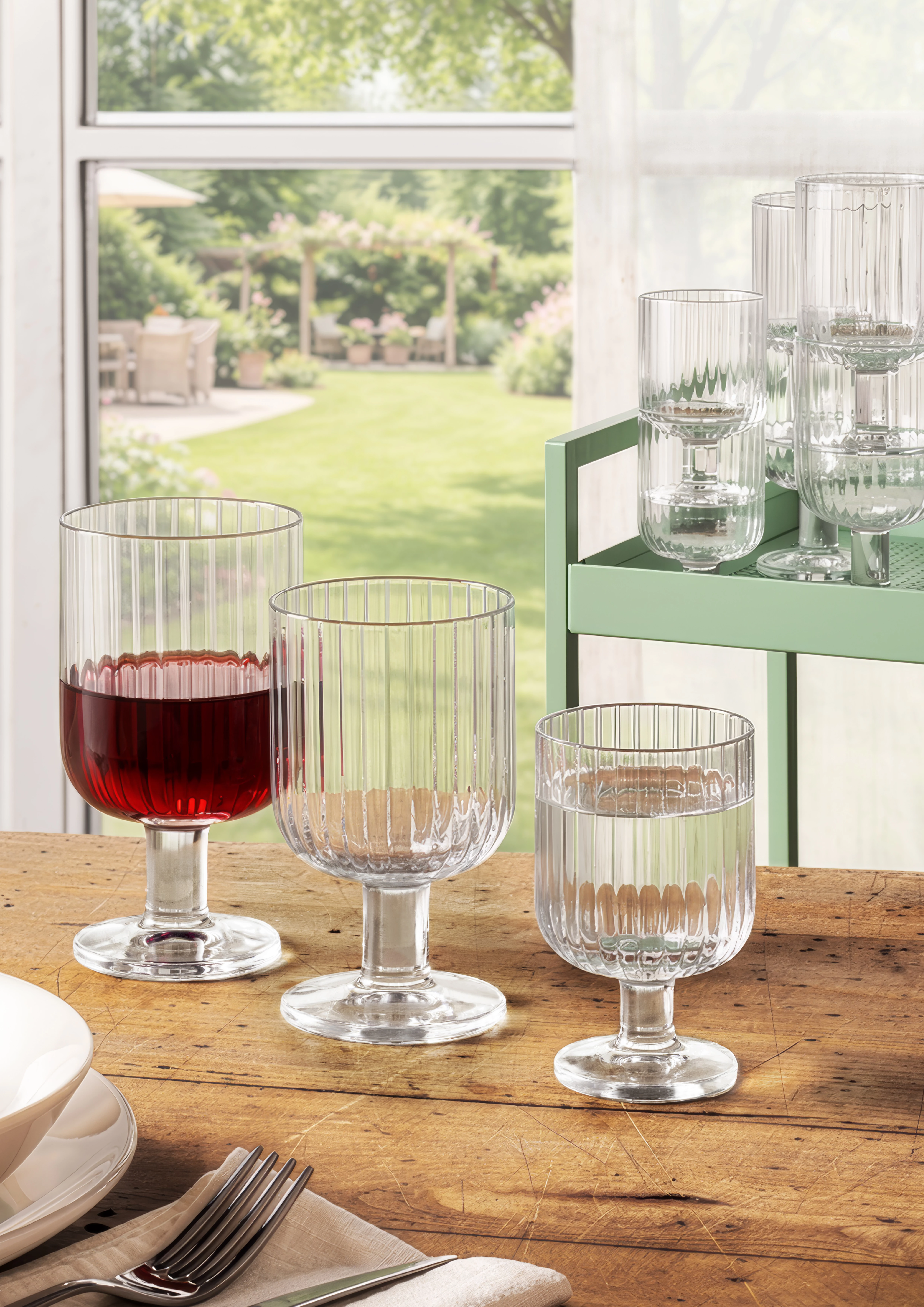 Bormioli Rocco Exclusiva drikkeglas på stilk, 27 cl, H12,8 cm