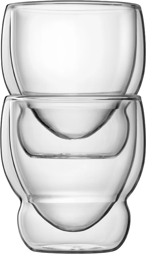 Bormioli Rocco Globo dobbeltvægget drikkeglas, 29 cl, H11 cm
