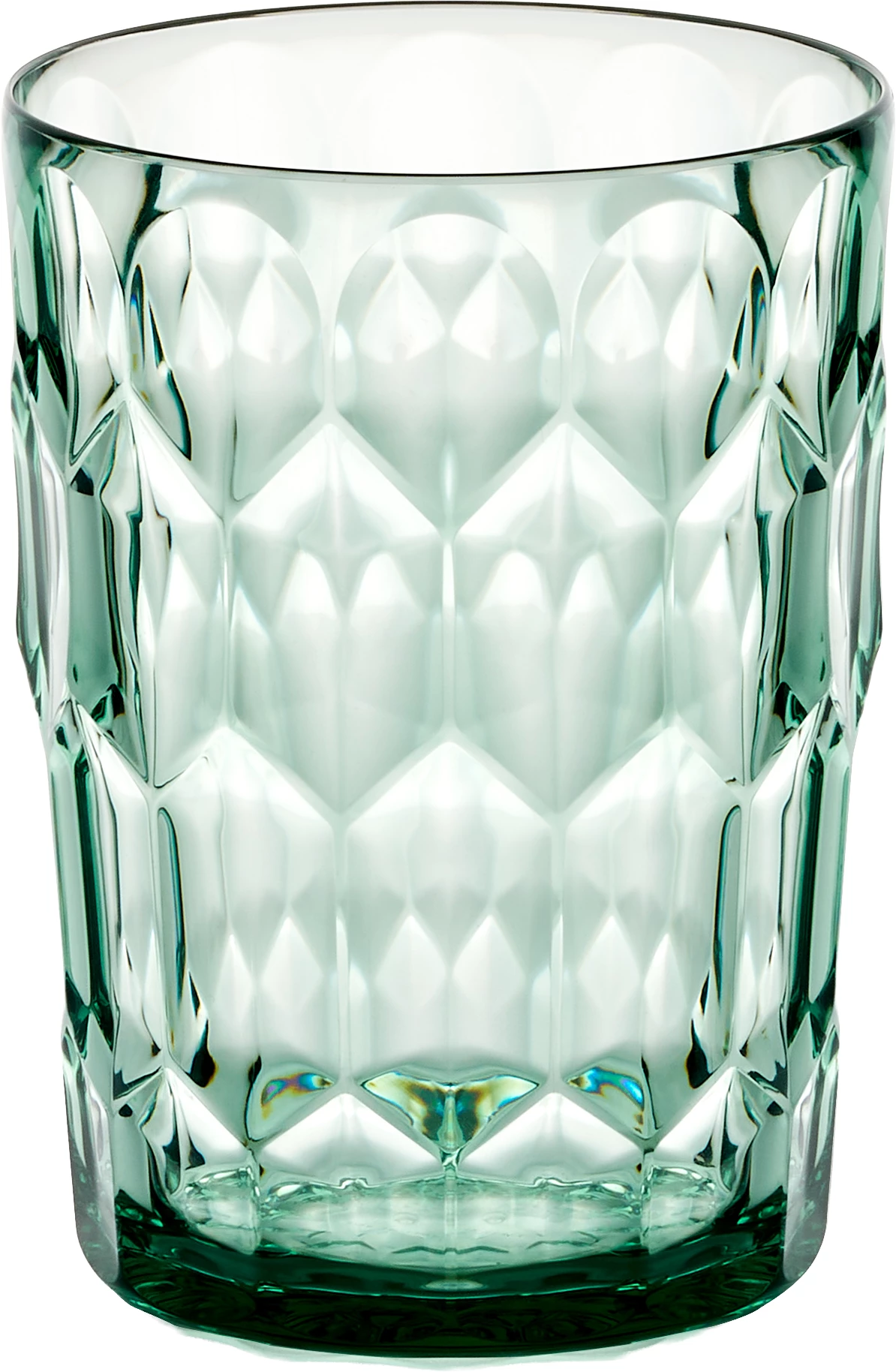 Guzzini Vanity drikkeglas, grøn bioplast, 48 cl, H11,8 cm