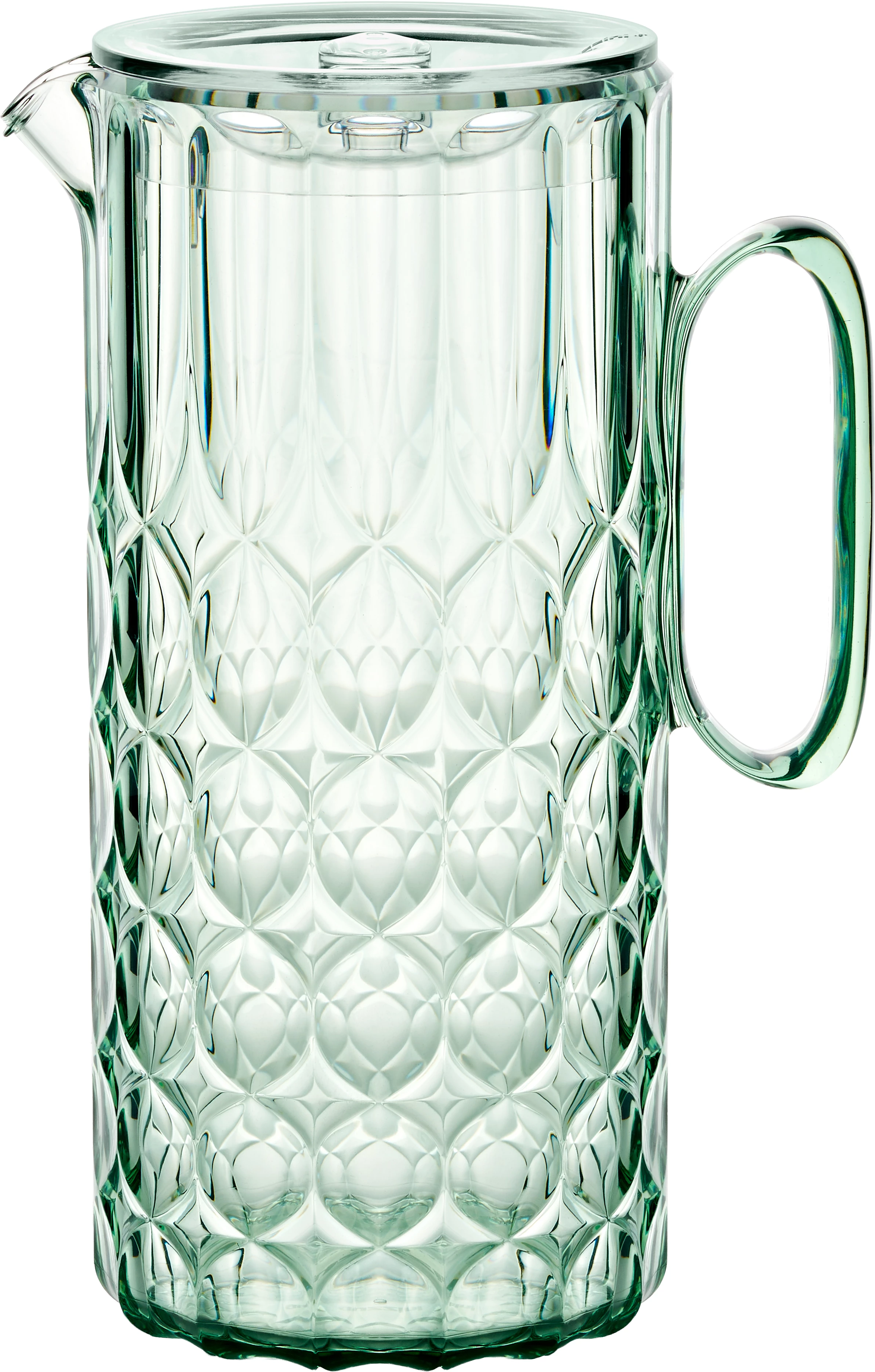 Guzzini Vanity kande med låg, grøn bioplast, 1,75 L