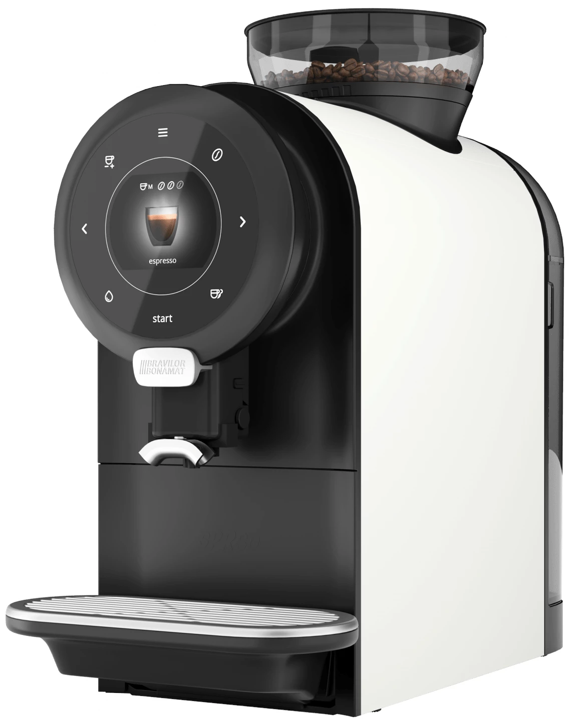 Bonamat Kaffemaskine, sort/hvid