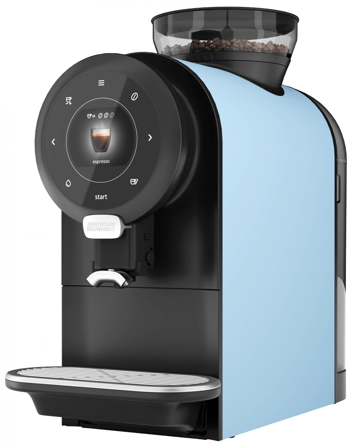 Bonamat Kaffemaskine, sort/blå