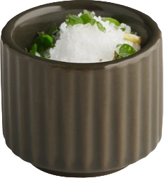 APS The Grid skål/æggebæger, mørk oliven, 2 cl, ø4,5 cm