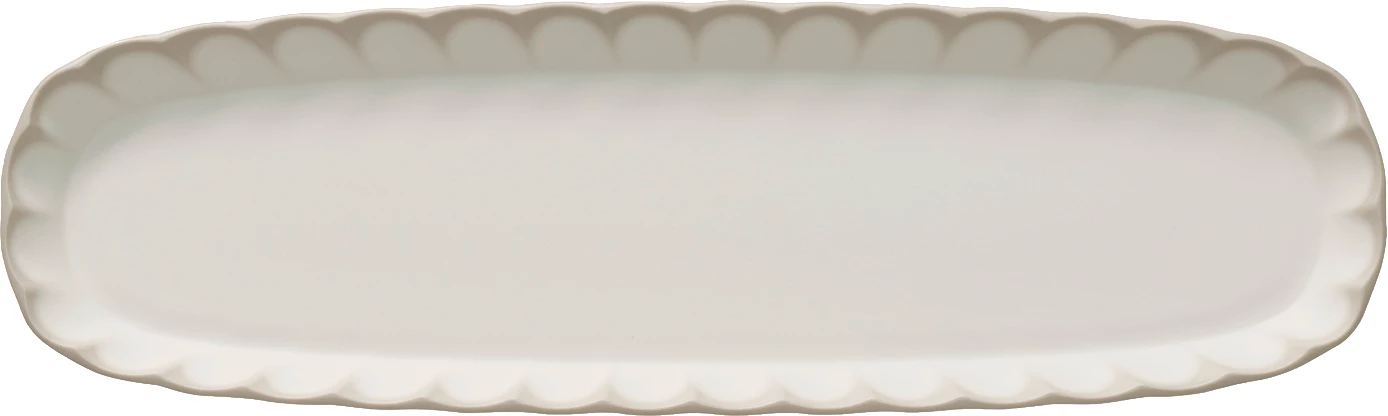 APS Arumi fad, melamin, hvid/beige, GN 2/4