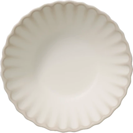 APS Arumi skål, melamin, hvid/blå/beige, ø16 cm, 50 cl