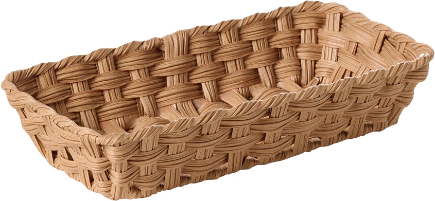 APS Twirl kurv, lysebrun, GN 1/3, H6,5 cm